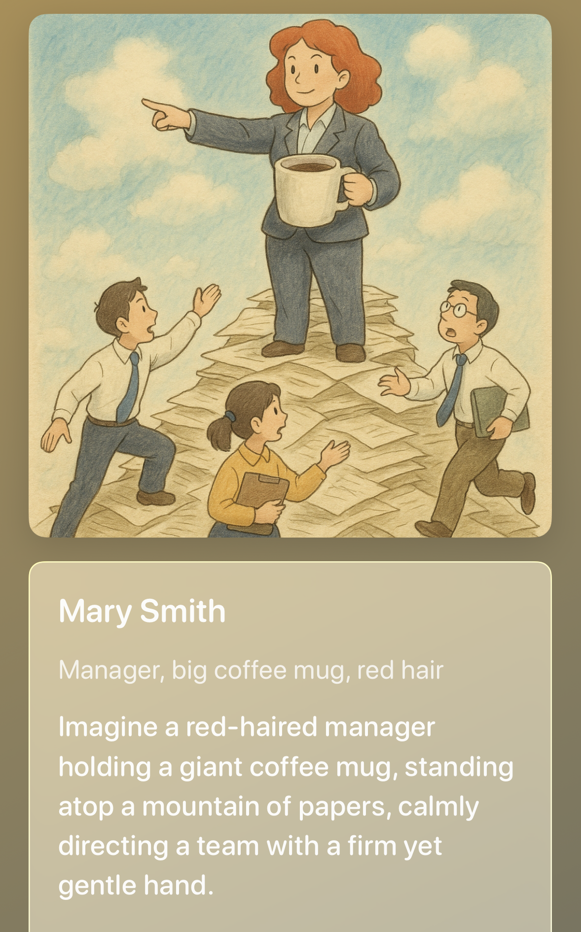 Scene Card – Ghibli style